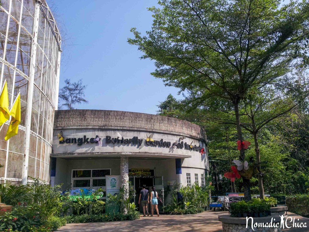 Butterfly Garden and Insectarium in Bangkok Chatuchak Market