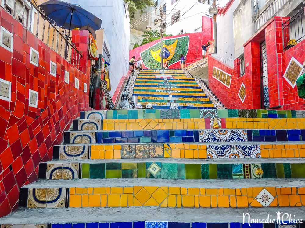 BRAZIL | Escadaria Selaron in Rio de Janeiro