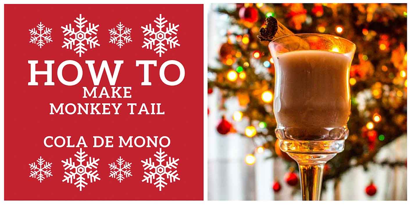 Christmas Drinks in Chile: How to make a Monkey’s Tail (Cola de Mono)