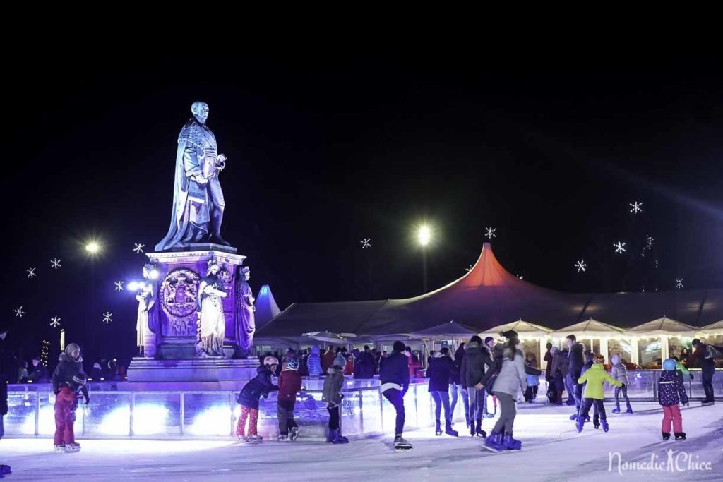 Christmas markets ice skating rink Karlsruhe Germany nomadicchica.com