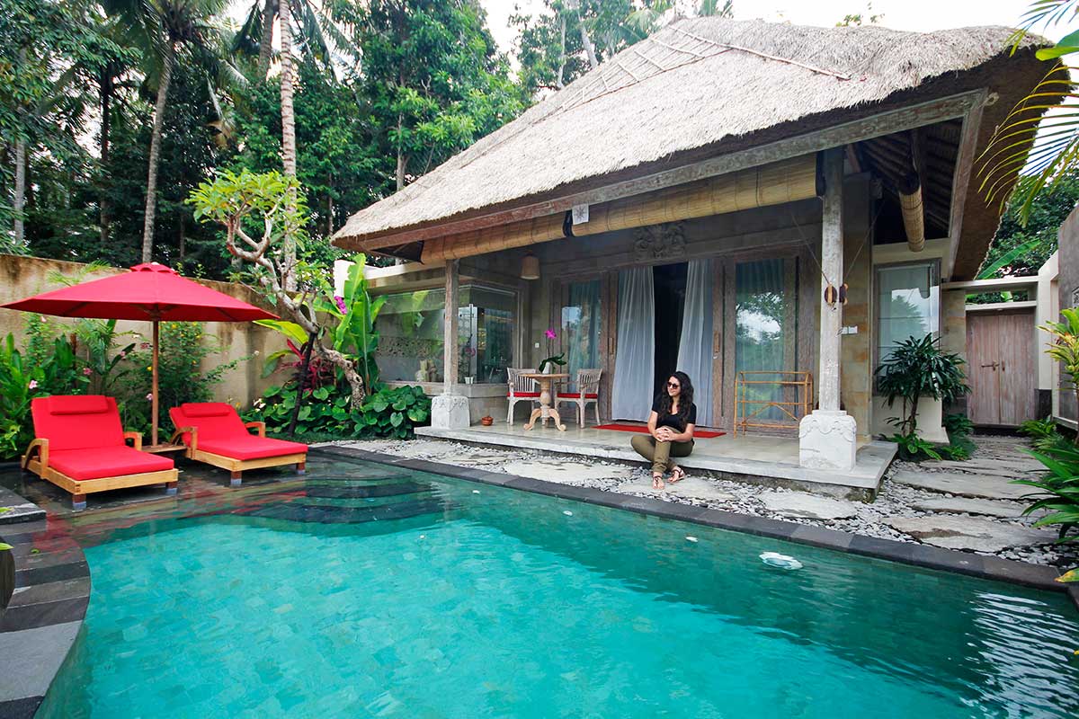 udaya luxury hotel Ubud Indonesia