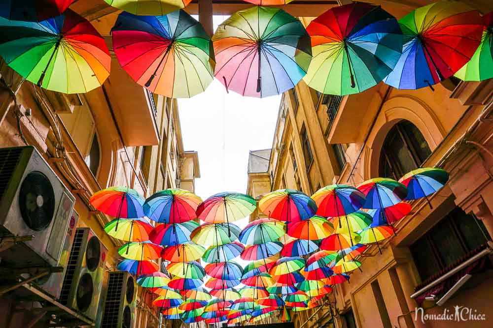 Instagram Umbrellas Bucharest Romania www.nomadicchica.com