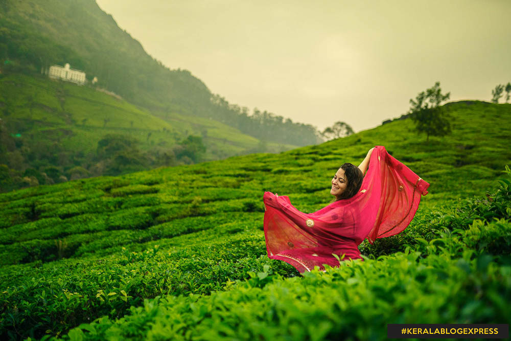 Munnar Tea plantation smiling worker KBE Kerala Blog Express the Trip of a Lifetime in India