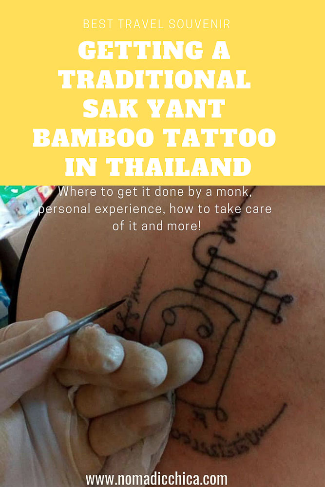 Sak Yant Bamboo Tattoo Thailand Nomadicchica.com 3