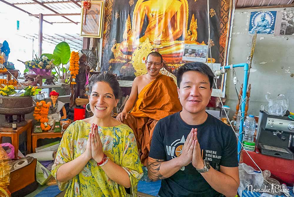 Thailand Chiang Mai Monk Sak Yant Traditional Bamboo Tattoo