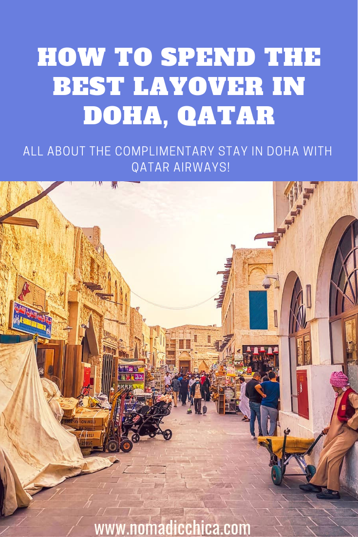 How to spend 24 hours in Doha Qatar 24 hour Layover Qatar Airways #TravelTips #TravelInspiration #Doha