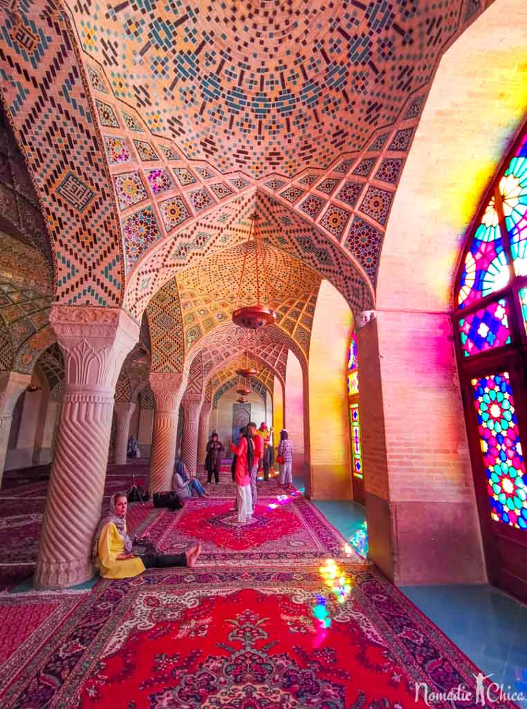 Pink Mosque Iran Travel