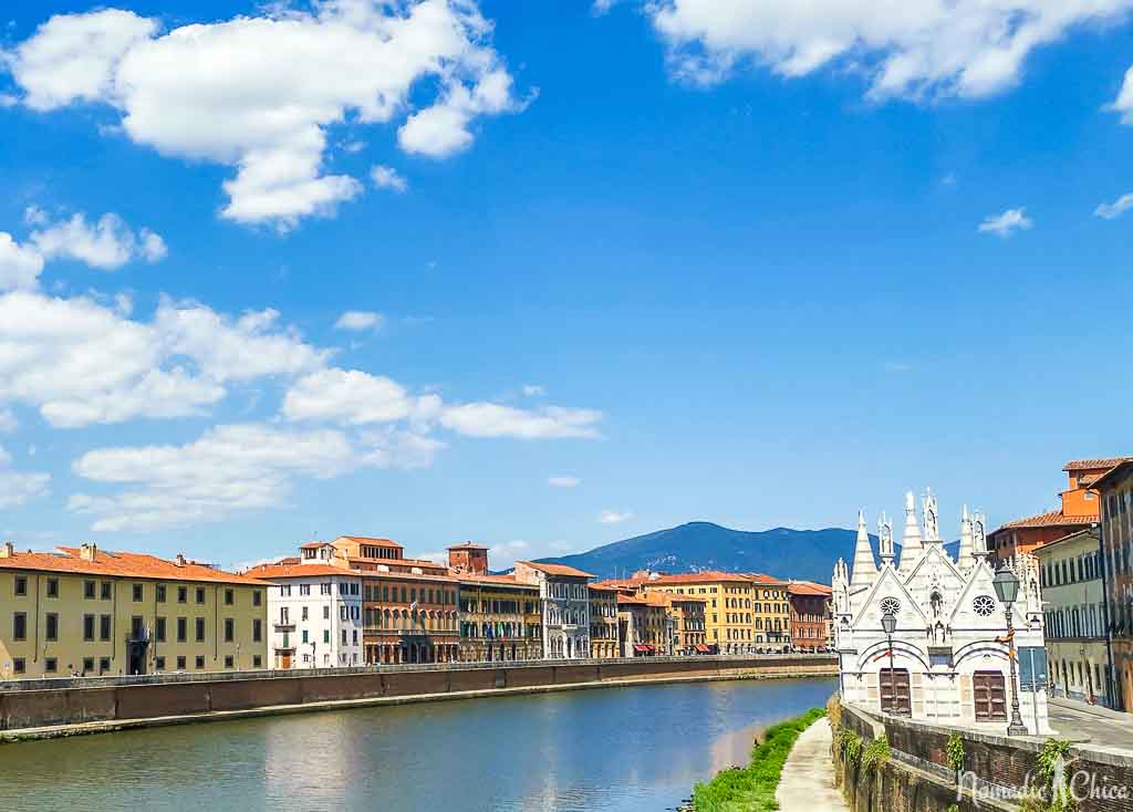 Hotels near Arno river in Pisa Italy