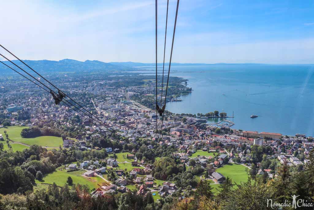 Pfänder, Bregenz, Austria. Lake Constance-Bodensee Visiting thee countries in one Day: Germany, Austria, and Switzerland. #TravelPlanning #EuropeTrip #Germany #LakeConstance #Bodensee