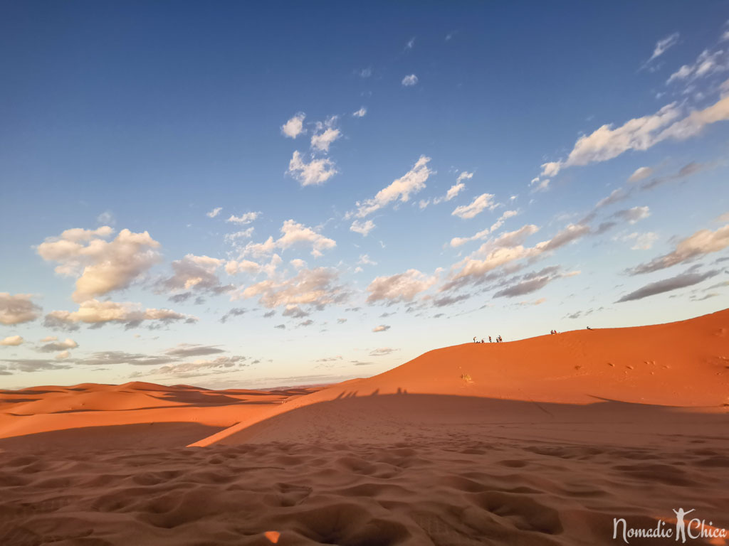 Camel Safari Sunset Morocco Luxury Camp Merzouga Sahara-14