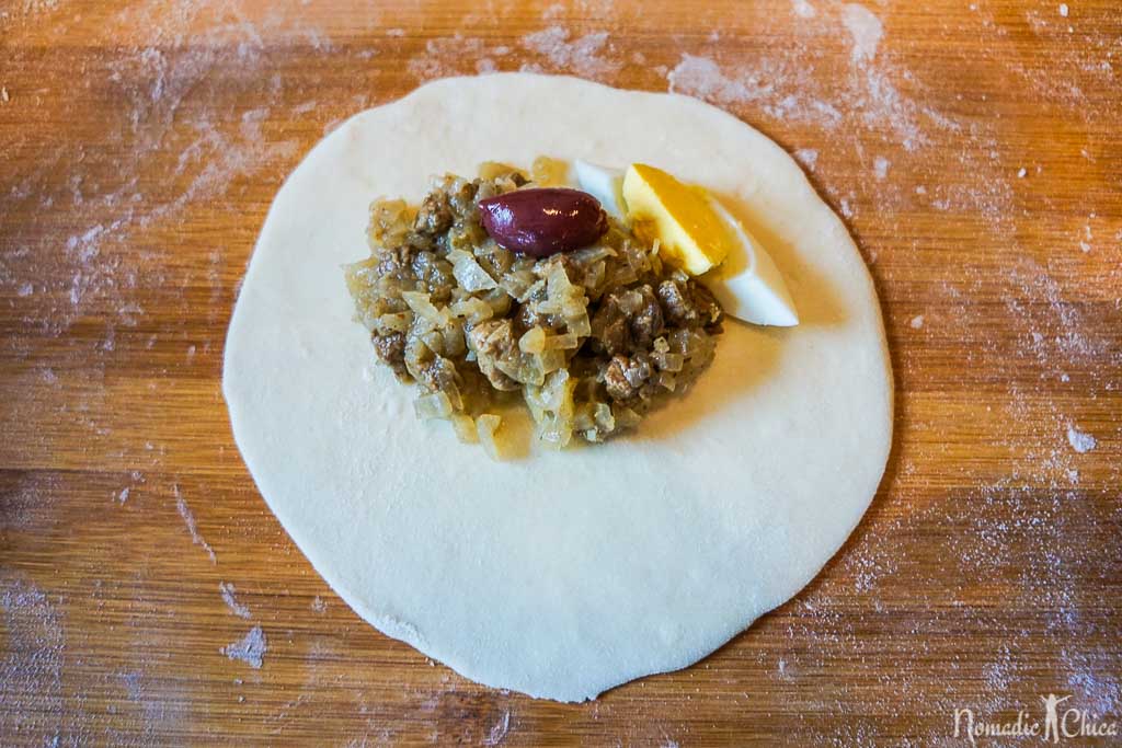 Chilean Baked Beef Empanadas / Empanadas de Pino. #Cooking #Recipes #ChileanGastronomy #ChileanRecipes #SouthAmericanRecipes