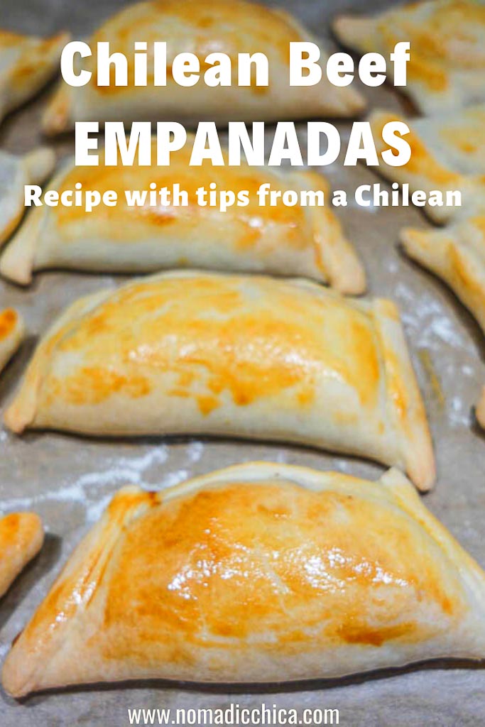 Chilean Baked Beef Empanadas / Empanadas de Pino. #Cooking #Recipes #ChileanGastronomy #ChileanRecipes #SouthAmericanRecipes