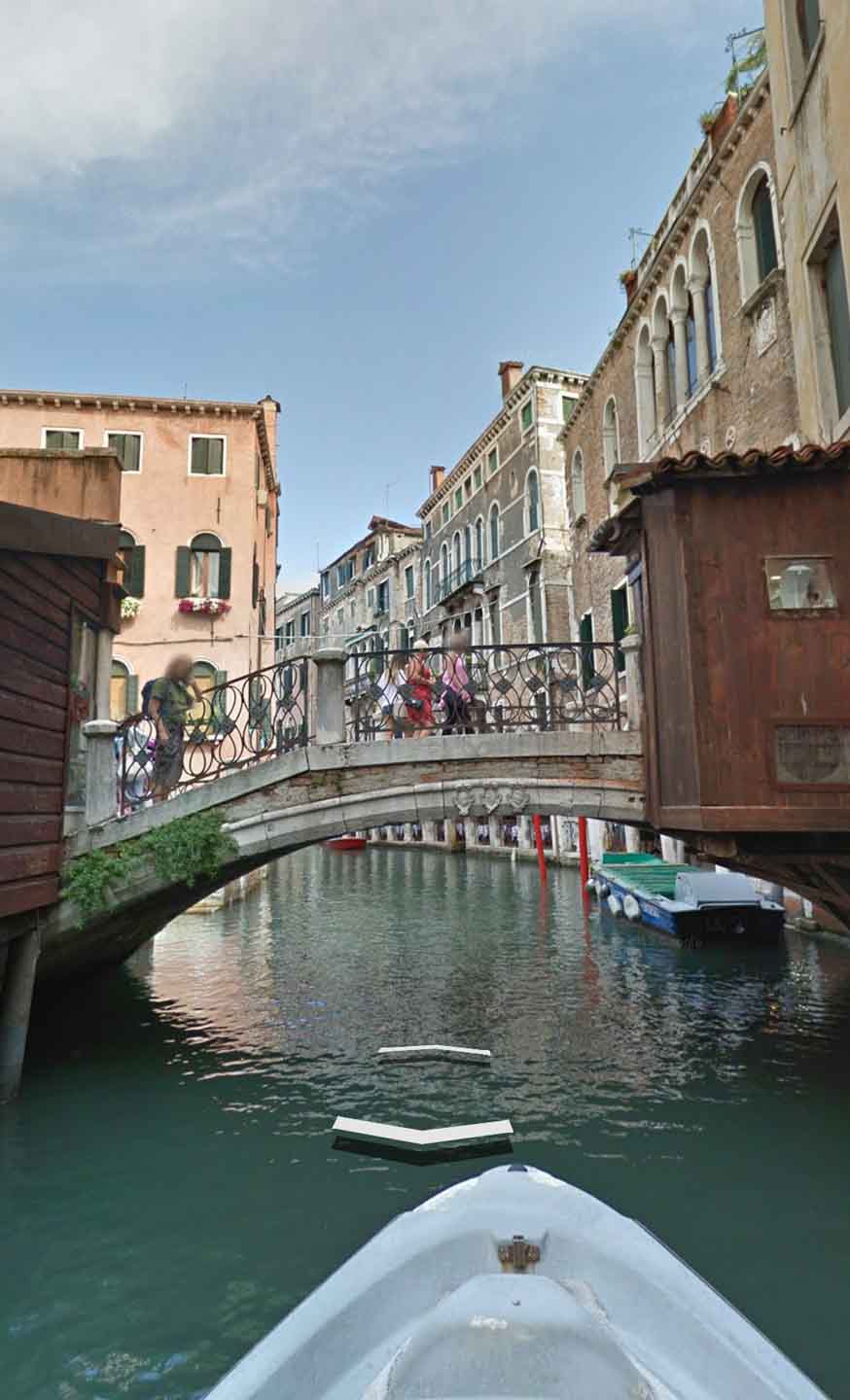 Venice Gondola Google Street View Virtual Tour Gloria Apara Nomadicchica.com