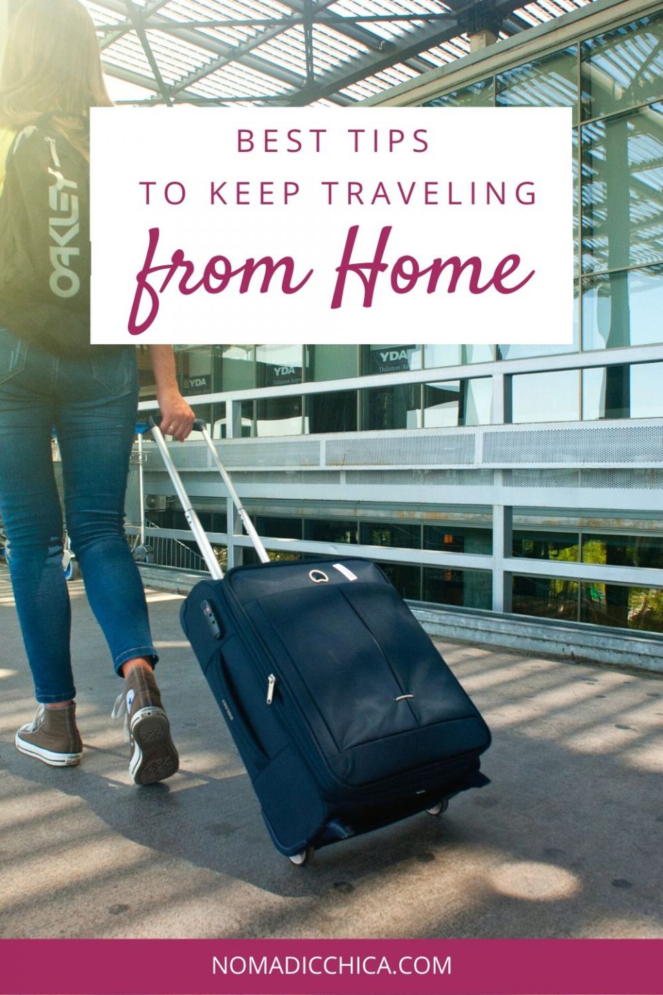 Tips to feed your travel wanderlust when you have to stay at home #travelplanning #homeoffice #wanderlust #travelhome