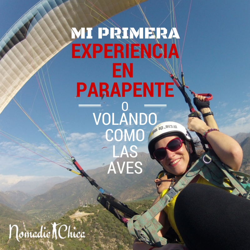 BLOG ¡Mi primer vuelo en Parapente!