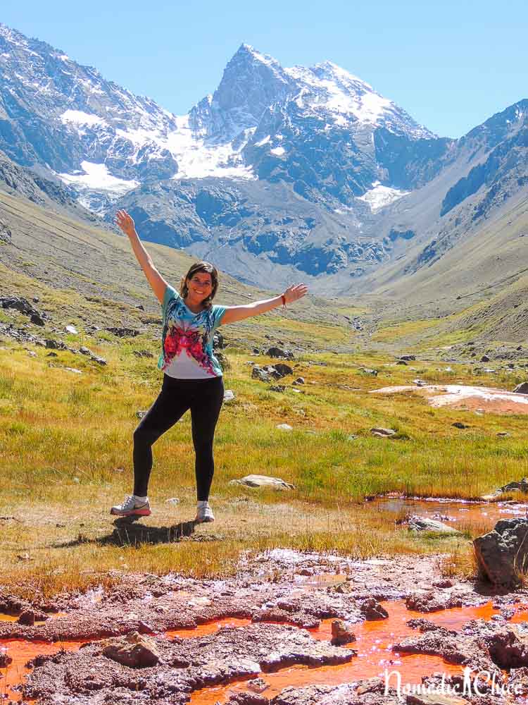 glaciar el morado CAJON DEL MAIPO Santiago Chile