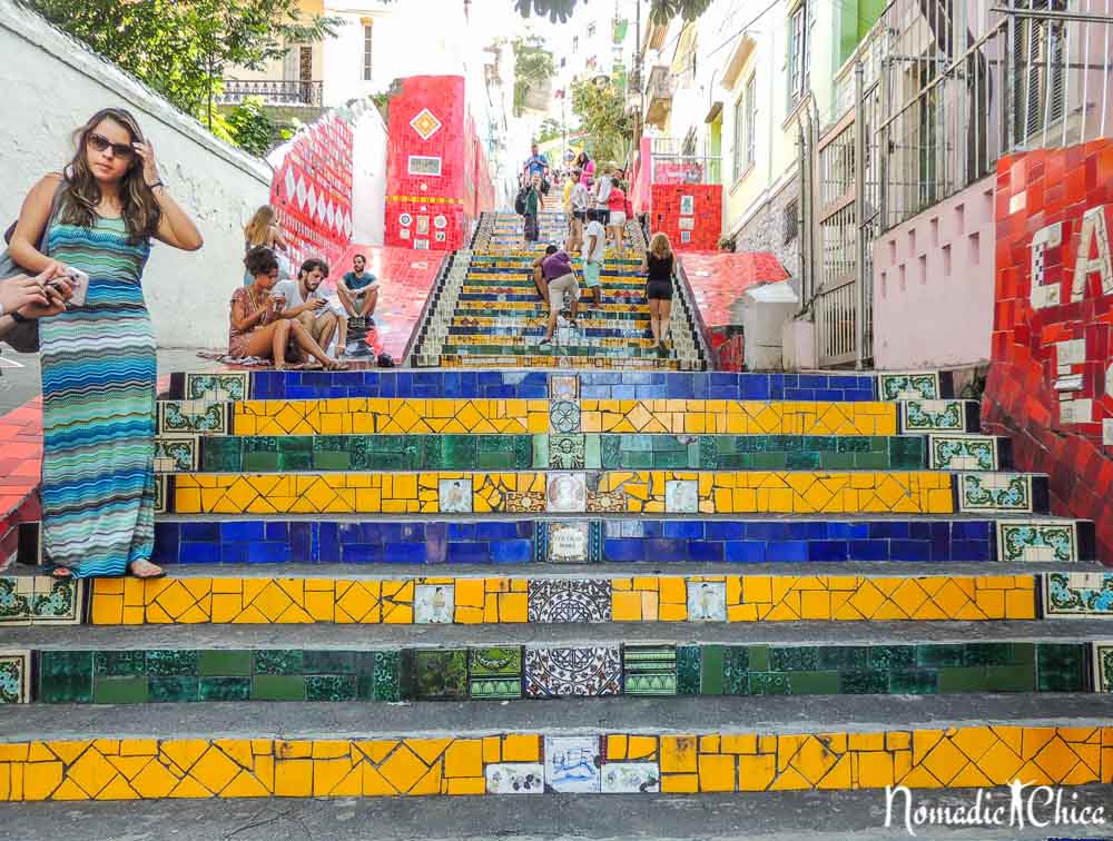 BRASIL | La Escadaria Selaron en Rio de Janeiro