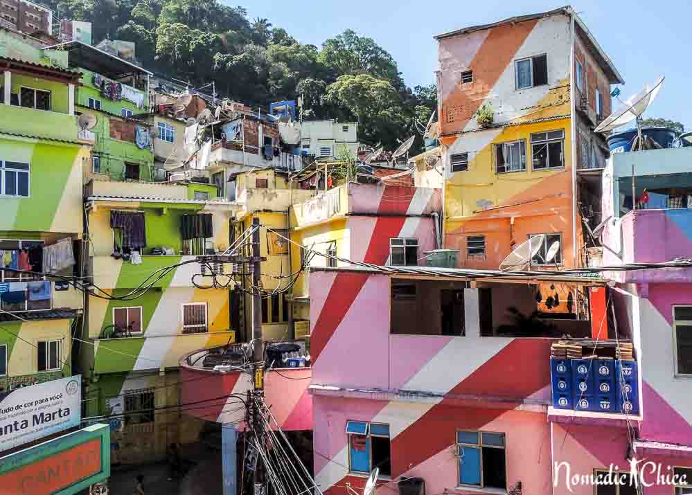 BRASIL Visitando la Favela Santa Marta en Río de Janeiro