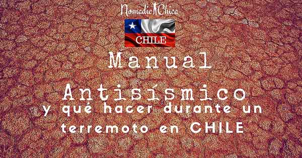 Que hacer en un terremoto en CHILE | Manual antisísmico