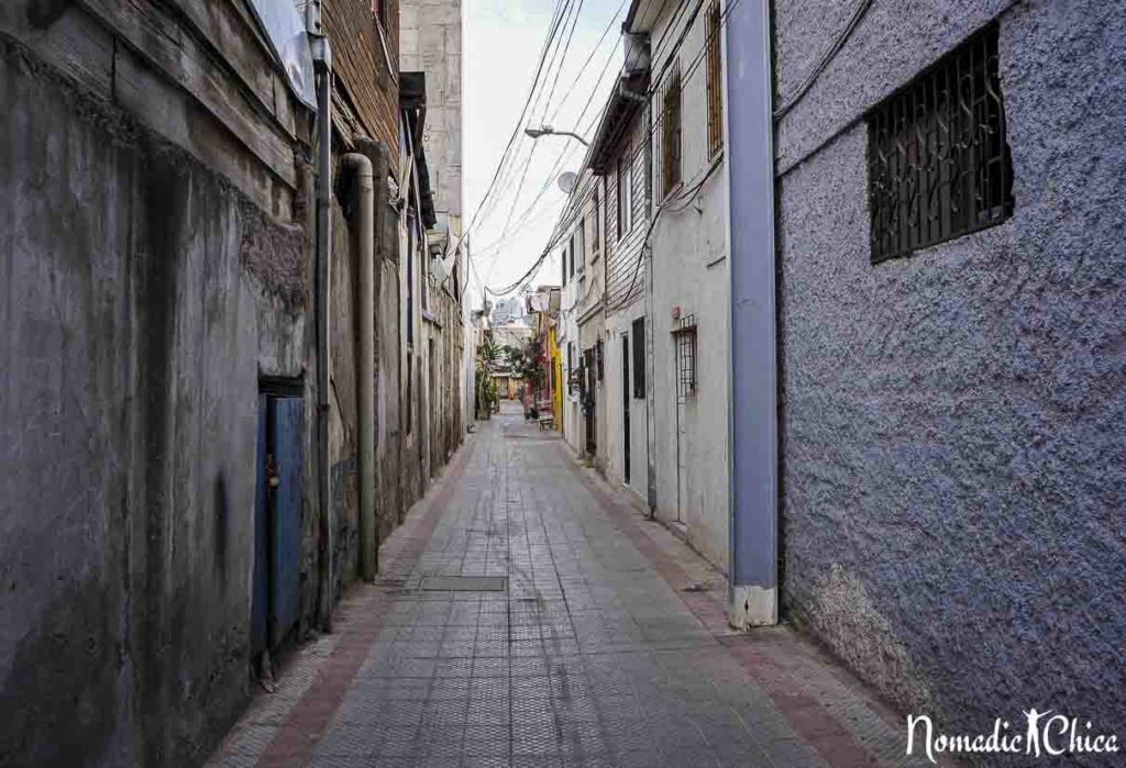 barrio patronato santiago Chile