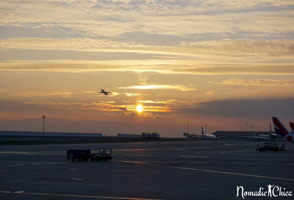 Hub de Air France en aeropuerto Paris Charles de Gaulle