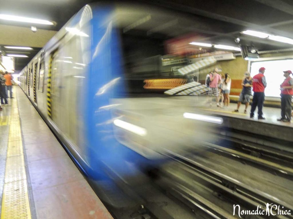 Metro de Santiago Chile