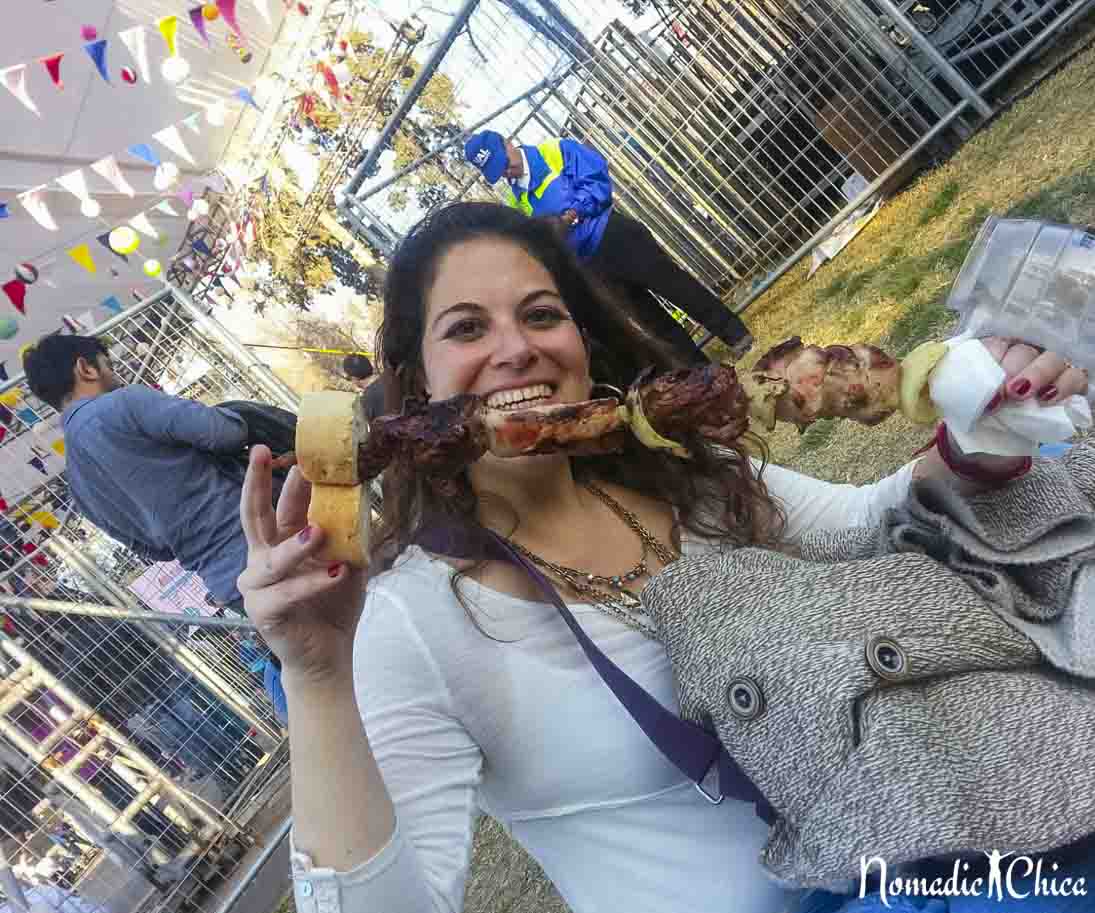 Comida chilena 18 de septiembre anticuchos fondas en chile fiestas patrias