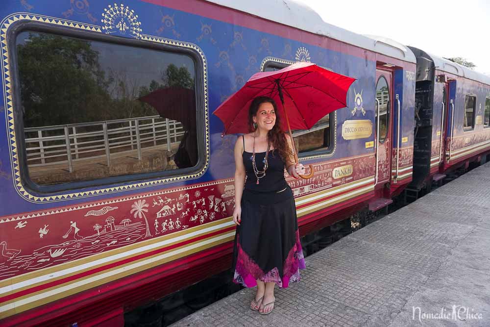 Travel India by luxury train IndiaBlogTrain Deccan Odyssey www.nomadicchica.com