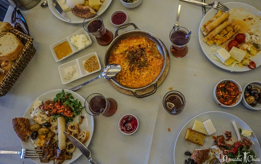 Istanbul Turkish breakfast