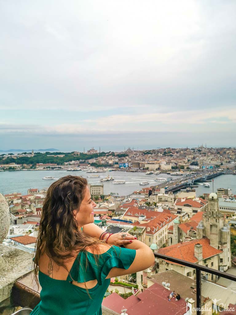 Istanbul Galata Tower viewpoint