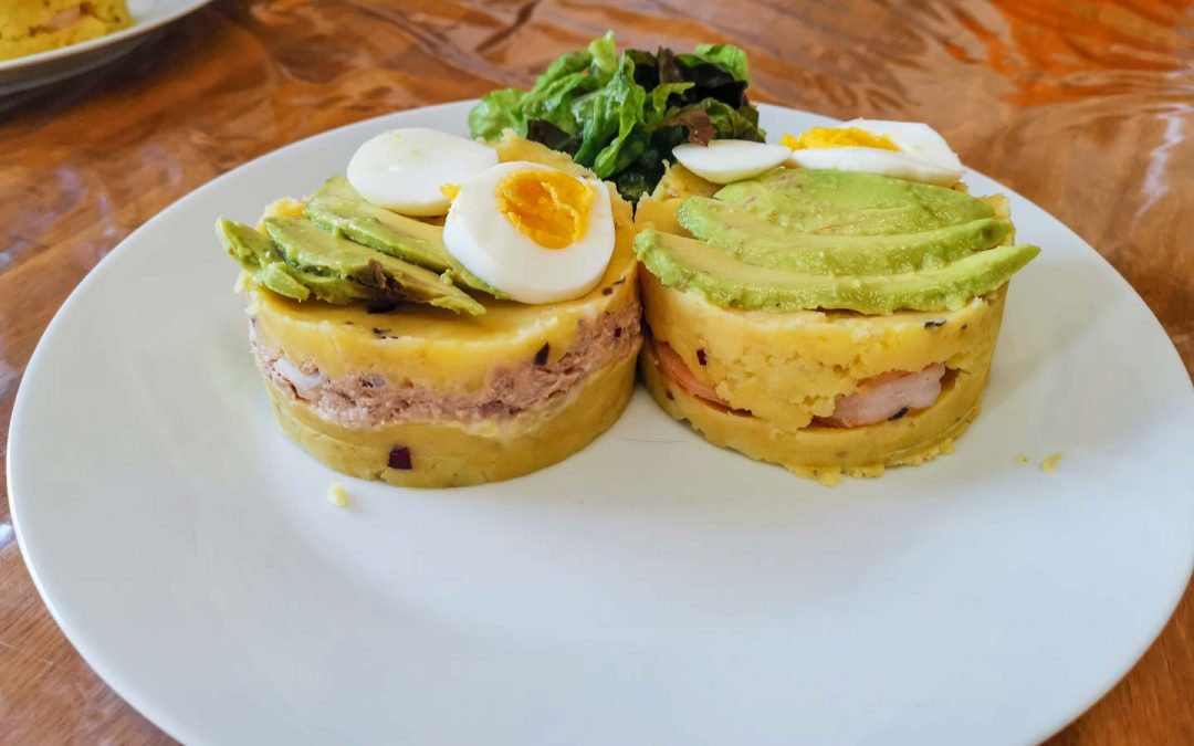 Causa Limeña Rellena de Atún Receta